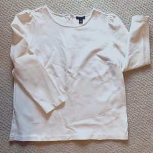 Ann Taylor Puff-Sleeve Blouse